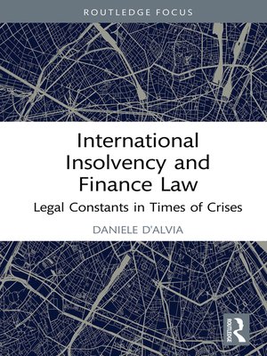 cover image of International Insolvency and Finance Law